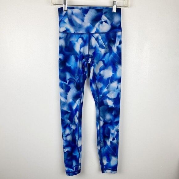 Lululemon Wunder Under Hi-Rise Tight Blush Blossom Alpine White Midnight Size 4 - Picture 4 of 11
